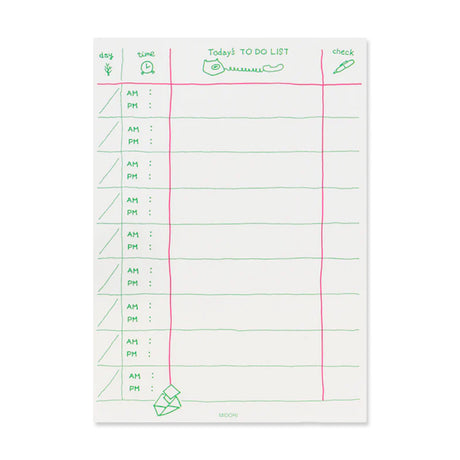 Picture of Midori To Do Memo Pad - Blue