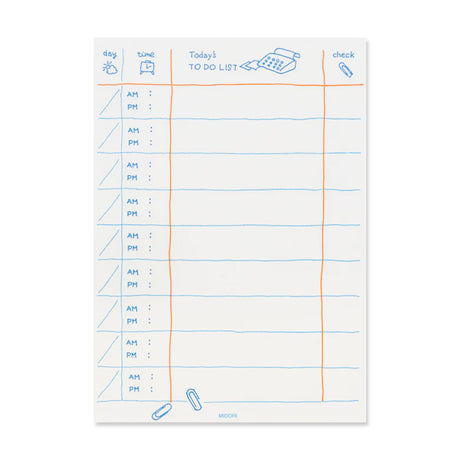 Picture of Midori To Do Memo Pad - Blue