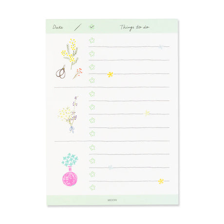 Picture of Midori To Do Memo Pad - DriedFlower
