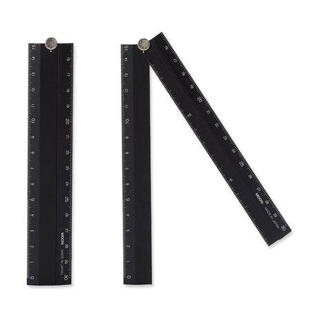 Picture of Midori Black Multi Ruler 30cm