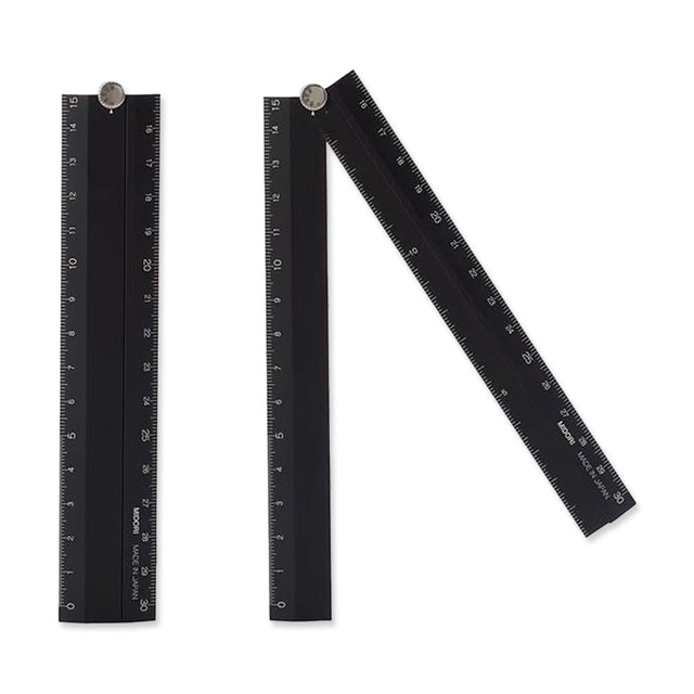 Picture of Midori Black Multi Ruler 30cm