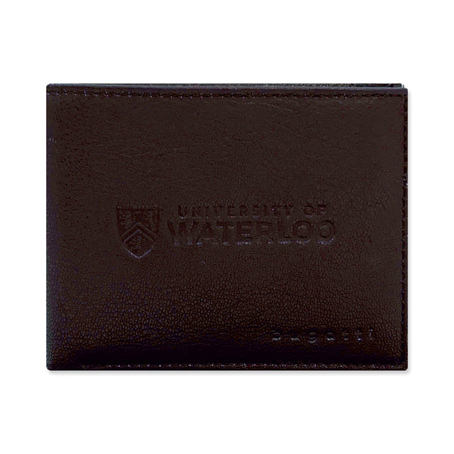 Picture of UWaterloo Bugatti Wallet - Dark Brown