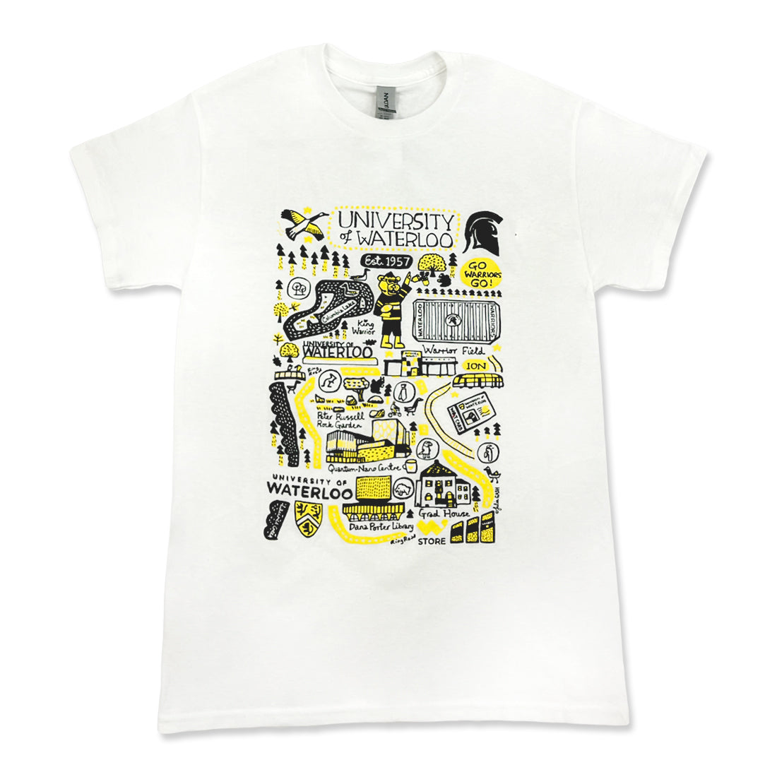 Picture of JULIA GASH TEE Colour: White