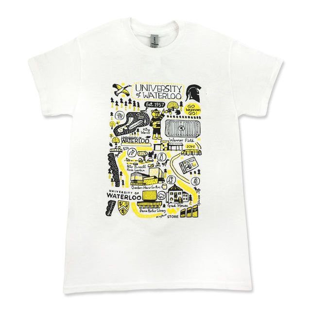 Picture of JULIA GASH TEE Colour: White