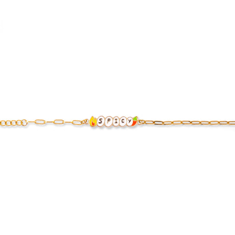 Picture of Enamel Gold Bracelet - Spicy