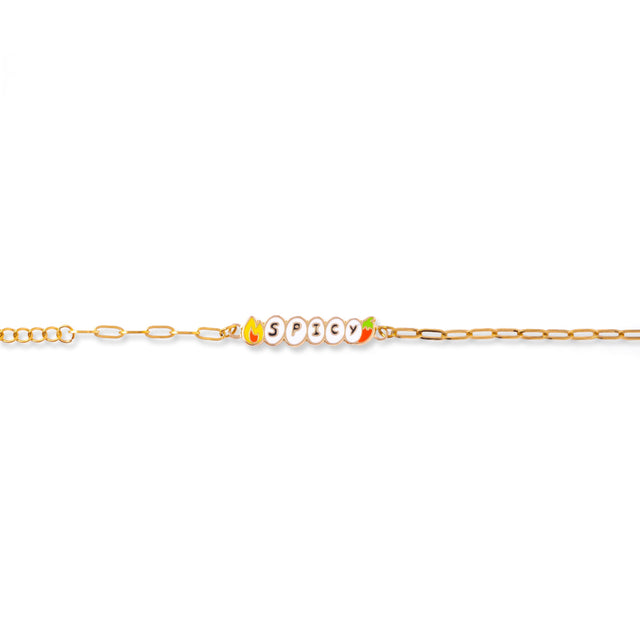 Picture of Enamel Gold Bracelet - Spicy