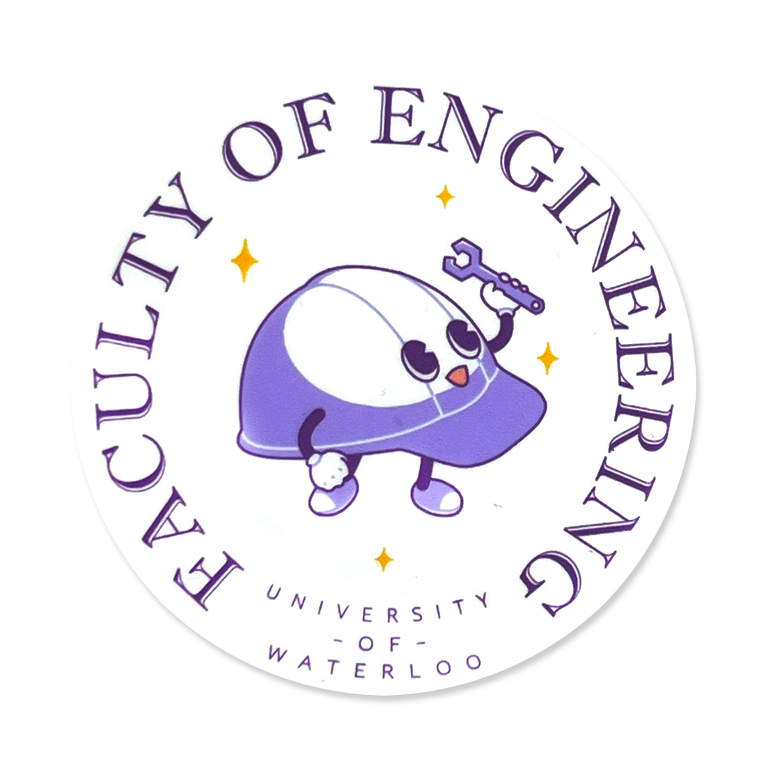 Picture of Faculty Stickers - Mascots - Engineering