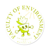 Picture of Faculty Stickers - Mascots - Environment