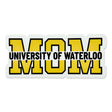 Picture of UWaterloo Mom + Dad Square Sticker Type: Mom