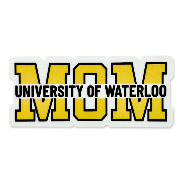 Picture of UWaterloo Mom + Dad Square Sticker Type: Mom