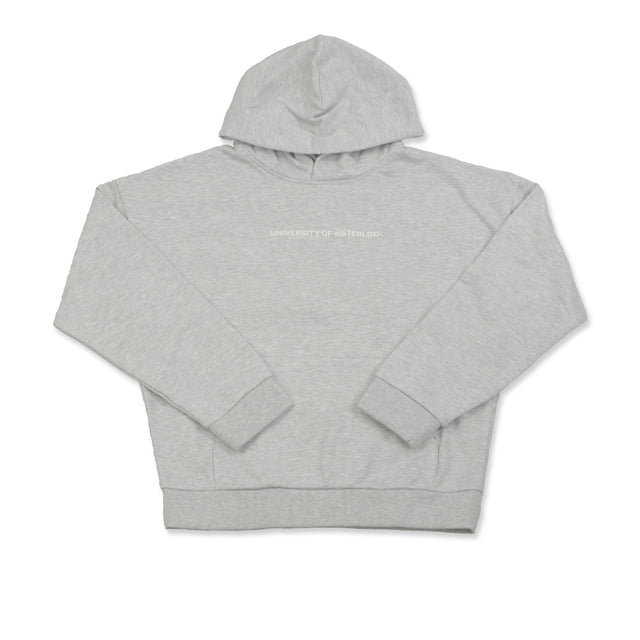 Picture of UWaterloo Cocoburry Heavyweight Hoodie - Ash