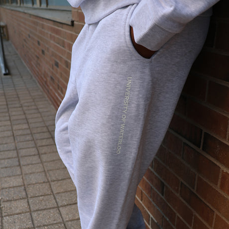 Picture of UWaterloo Cocoburry Heavyweight Sweatpants - Ash