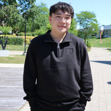 Picture of UWaterloo Tonal Debossed 1/4 Zip