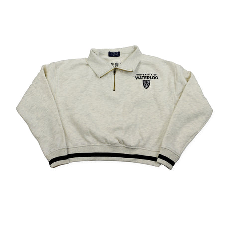 Picture of UWaterloo Logo Crewneck - Athletic Grey