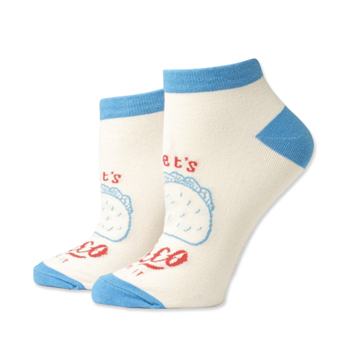 Picture of Two Left Feet Sock Co. Ankle Socks Type: Taco Bout It