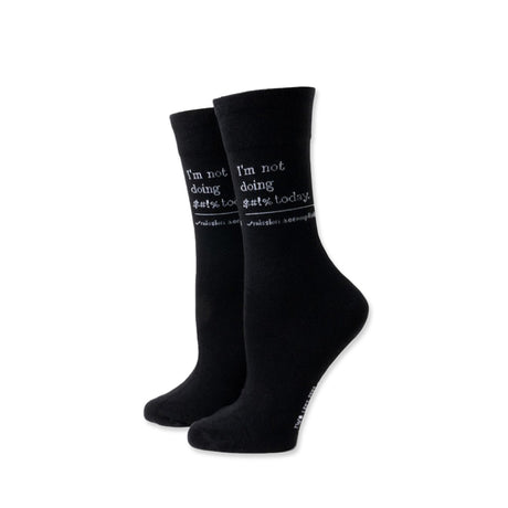Picture of Two Left Feet Sock Co. Crew Socks - NotDoingToday