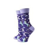Picture of Two Left Feet Sock Co. Crew Socks Type: Rainbow Rider