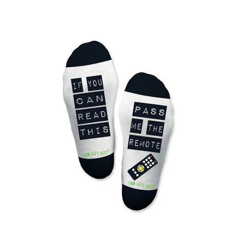 Alternate view of Two Left Feet Sock Co. Crew Socks Type: Remote Control