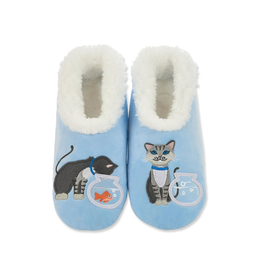 Picture of Snoozies Pairables Slippers - BlueCatFishbowl