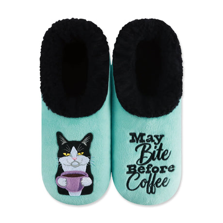 Picture of Snoozies Pairables Slippers - CoffeeCat