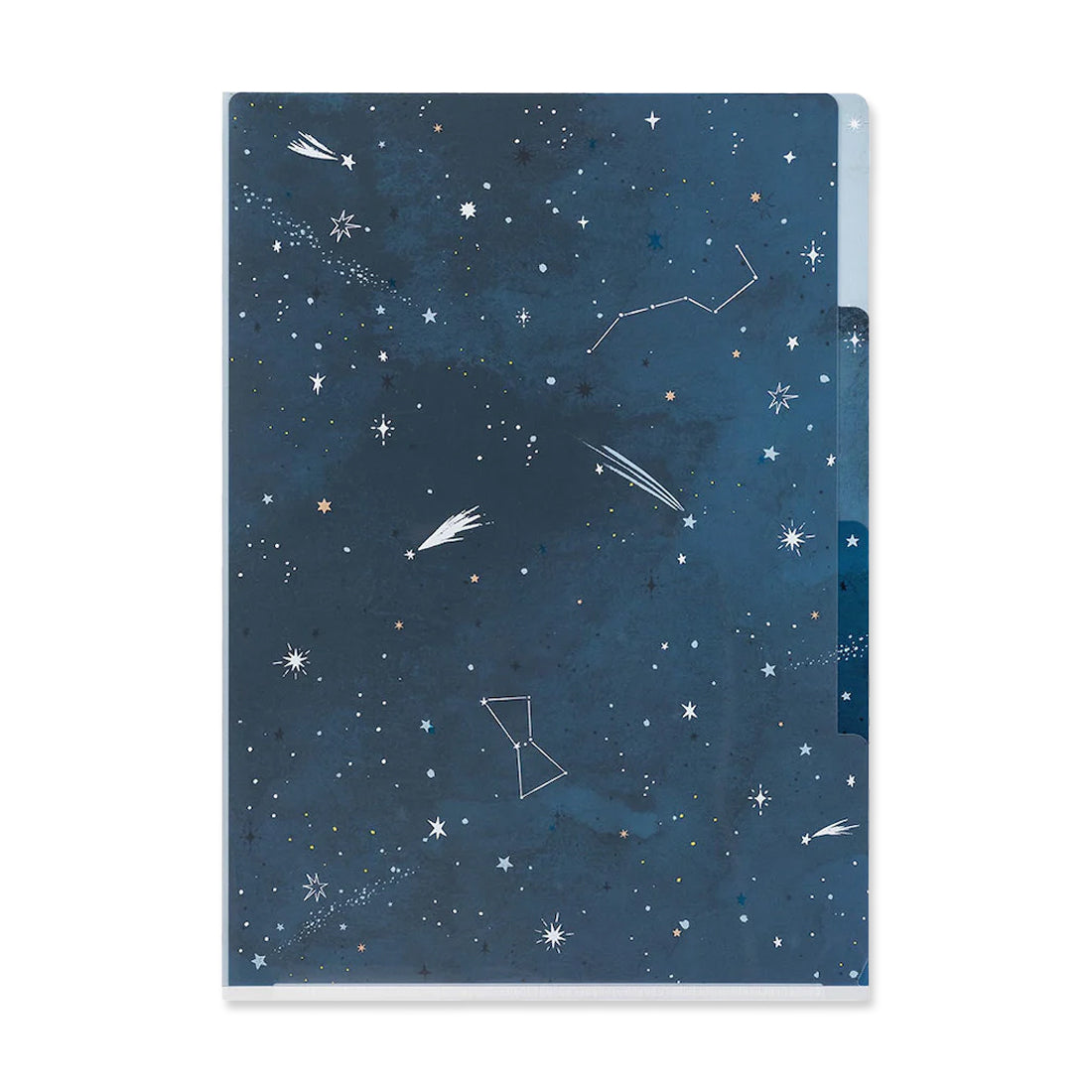 Picture of Midori 3-Pocket A4 Folder Type: Starry Sky