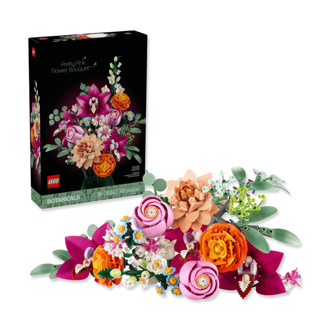 Picture of Pretty Pink Flower Boquet LEGO