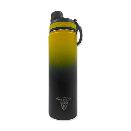 Picture of UWaterloo Rocky Bottle 25oz Colour: Black Gold