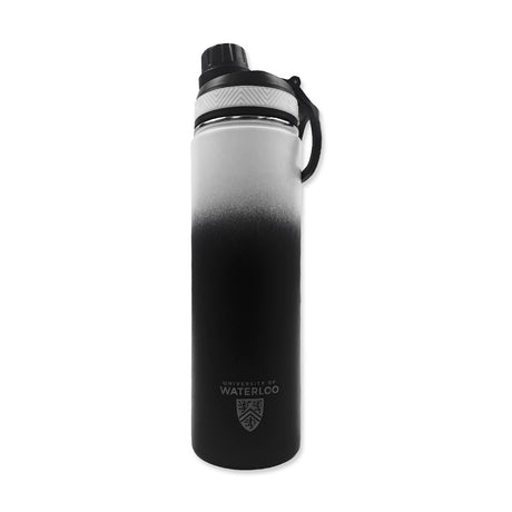Picture of UWaterloo Rocky Bottle 25oz - BlackWhite