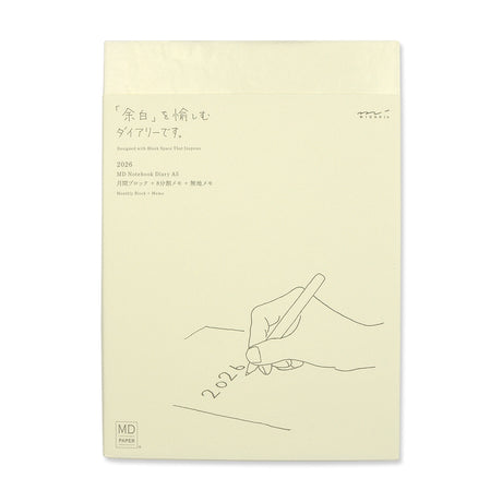 Picture of Midori Notebook Diary 2026 Type: A5