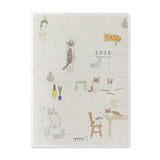 Picture of Midori Pocket Diary Cat 2026