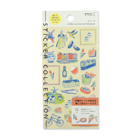 Picture of Midori Country Motifs Sticker - Dutch