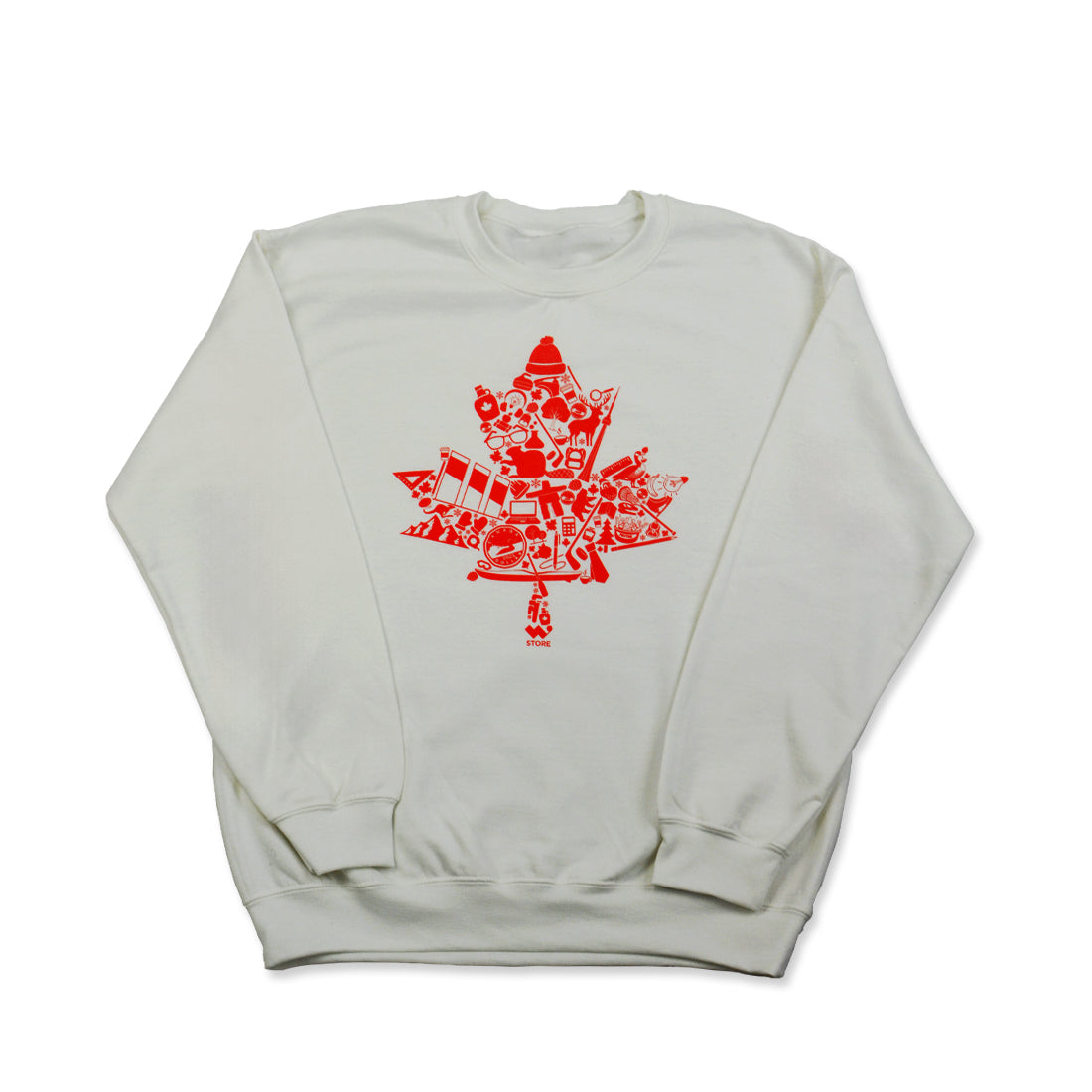 Picture of UWaterloo Maple Leaf Crewneck
