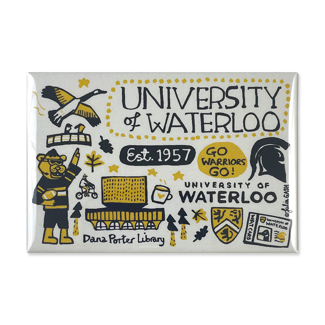 Picture of UWaterloo Julia Gash Magnet