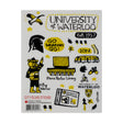 Picture of UWaterloo Julia Gash Sticker Sheet