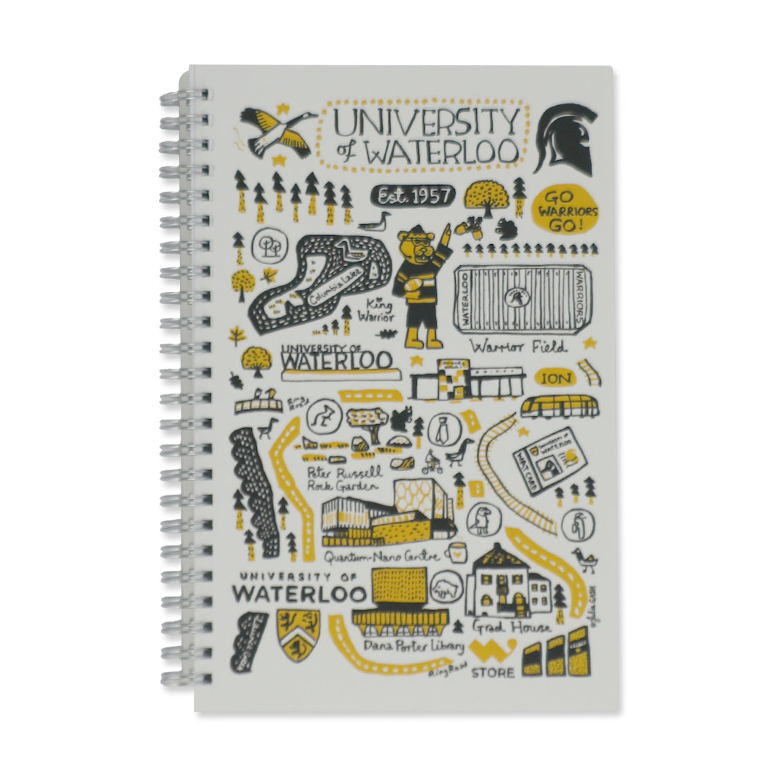 Picture of UWaterloo Julia Gash Spiral Journal