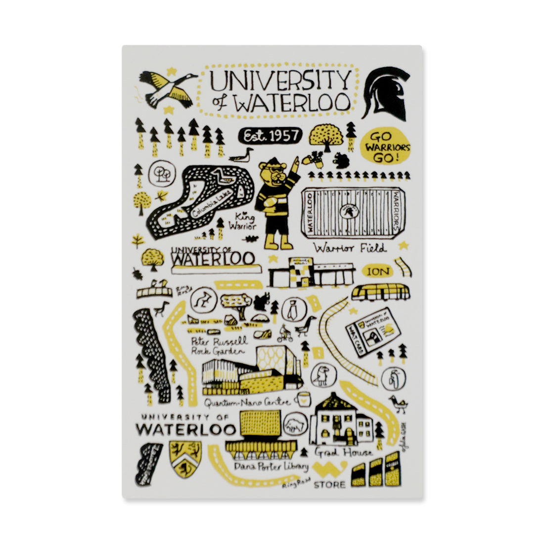 Picture of UWaterloo Julia Gash Postcard