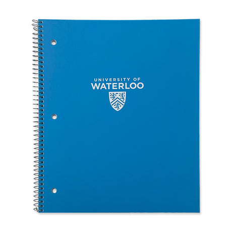 Picture of UWaterloo 1 Subject Coil Notebook Colour: Blue
