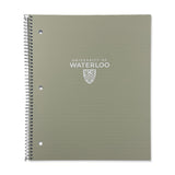 Picture of UWaterloo 1 Subject Coil Notebook - Oatmeal