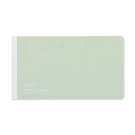 Picture of Emily Horizontal Notebook - Light Green