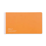 Picture of Emily Horizontal Notebook - Orange