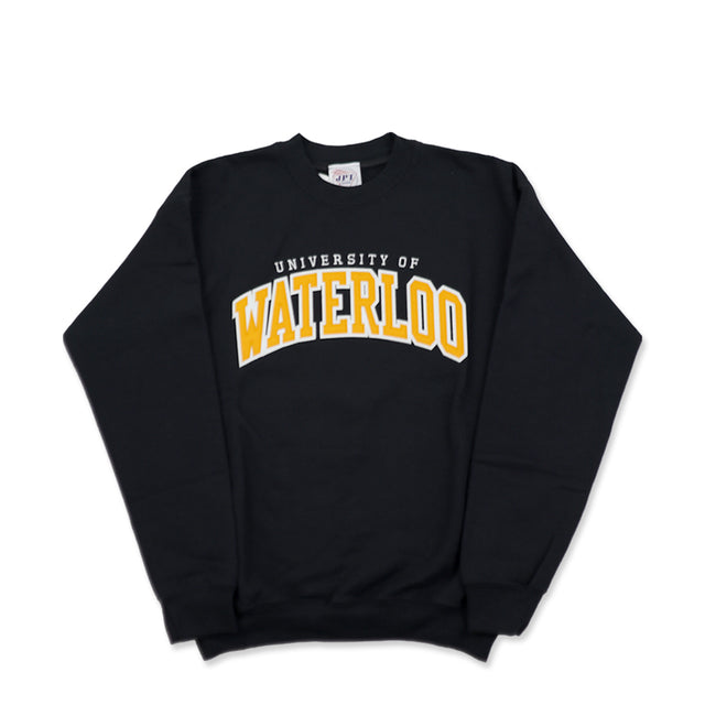 Picture of UWaterloo Classic Crewneck - Black