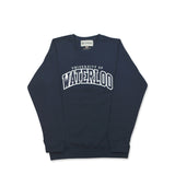 Picture of UWaterloo Classic Crewneck Colour: Dark Blue