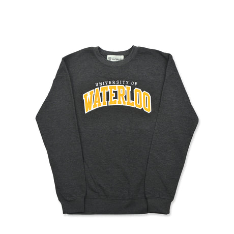 Picture of UWaterloo Classic Crewneck Colour: Dark Grey