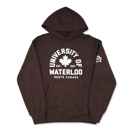 Picture of Roots Kanga Arched Hoodie - FudgeBrown