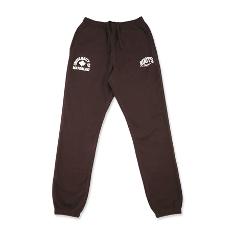 Picture of Roots Arched Sweatpants - FudgeBrown