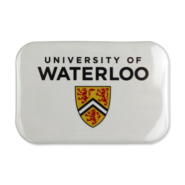 Picture of UWaterloo Rectangle Magnet - White
