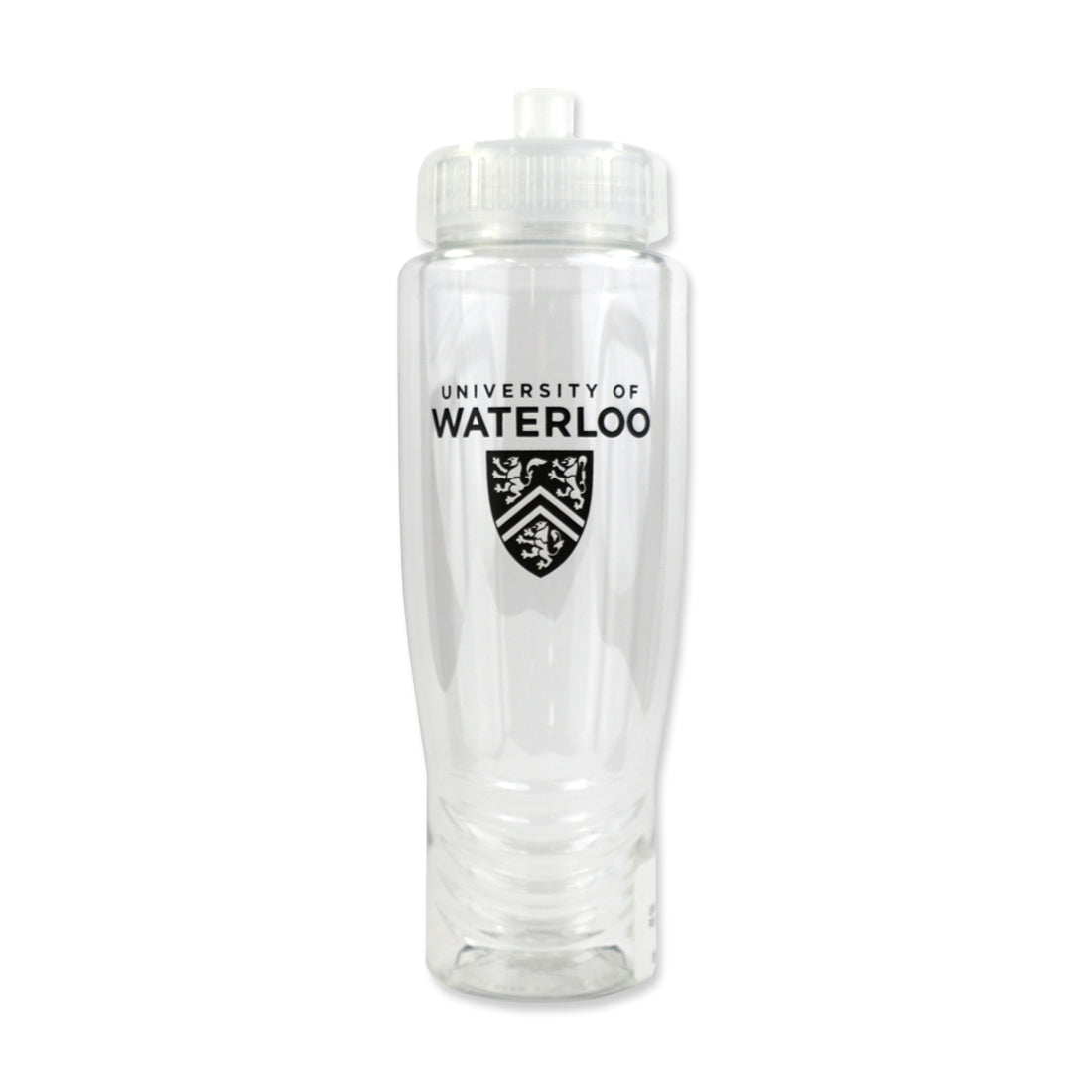 Picture of UWaterloo Poly Clean Water Bottle - Clear