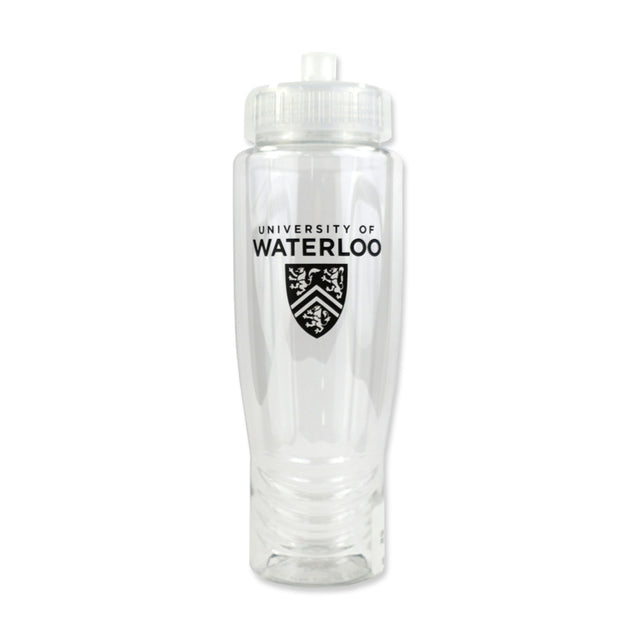 Picture of UWaterloo Poly Clean Water Bottle - Clear
