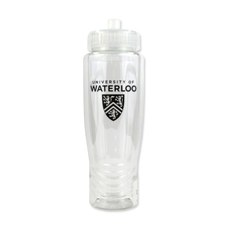 Picture of UWaterloo Poly Clean Water Bottle - Clear