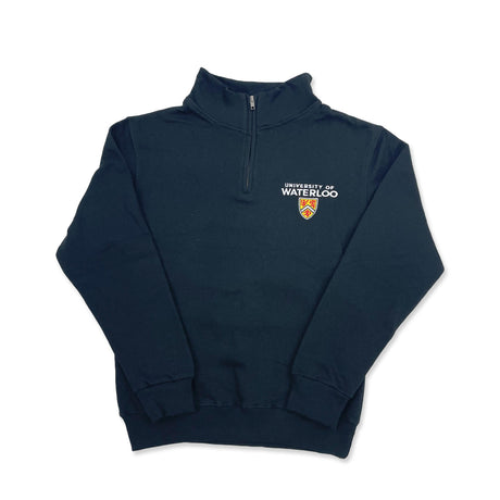 Picture of Premium UWaterloo Shield 1/4 Zip - Black